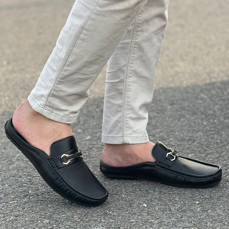 The Vintage Black Slip on