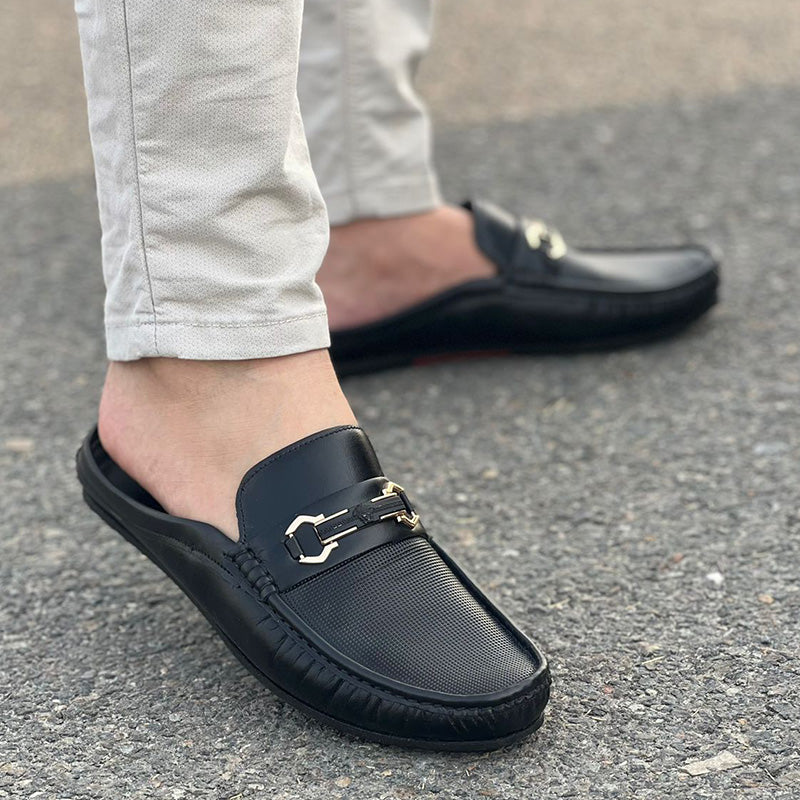 The Vintage Black Slip on