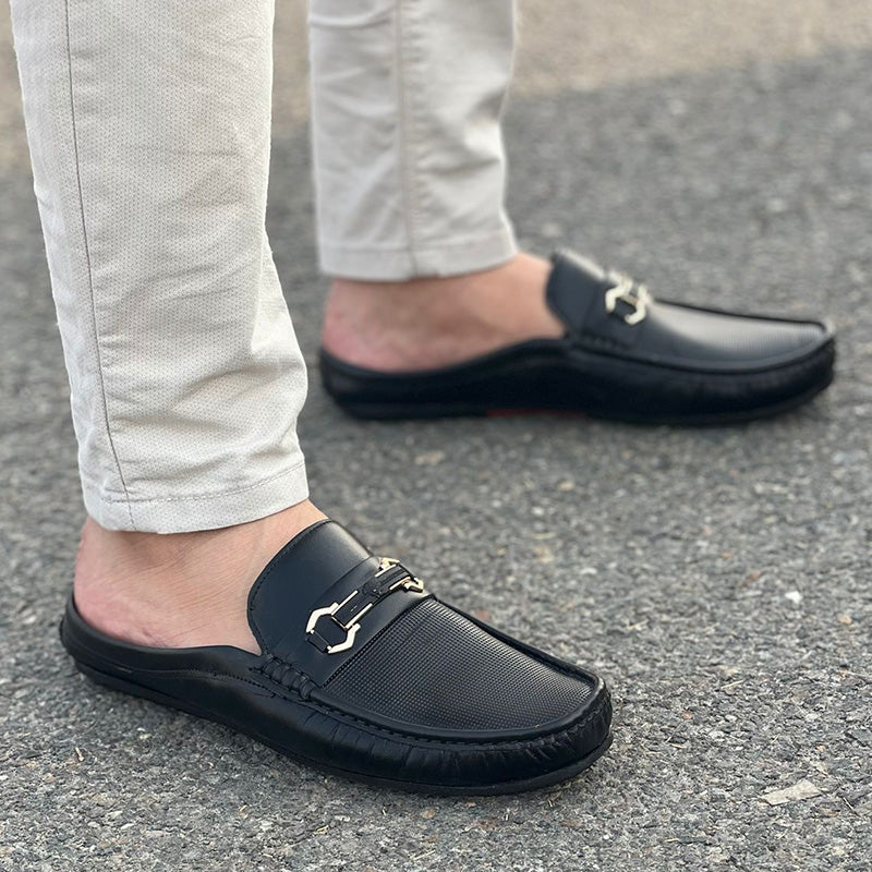 The Vintage Black Slip on