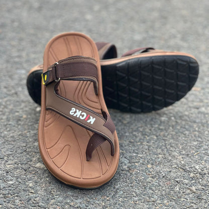 The Kicks Brown Chappal