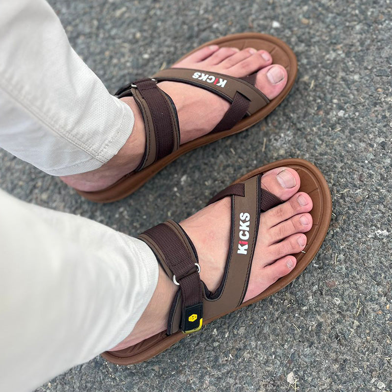 The Kicks Brown Chappal