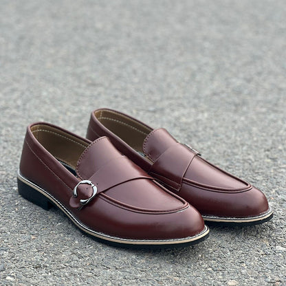 The Single Monk Brown Shoes